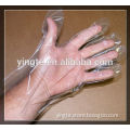 Biodegradable PE Film single us gloves disposable polyethylene garden gloves